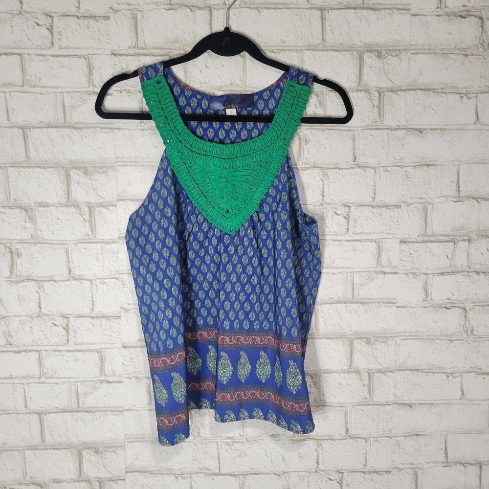 Blue Rain printed tank - Picture 6 of 14